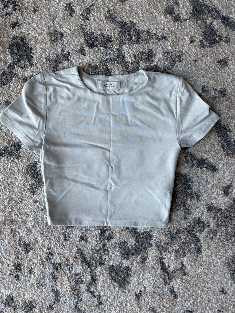 Aritzia/Babaton Contour Short Sleeve Crop Top